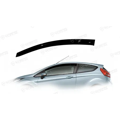 Дефлектора на окна Ford Fiesta VI 3d Hb 2008EuroStandard деф.окон Cobra Tuning FE35508