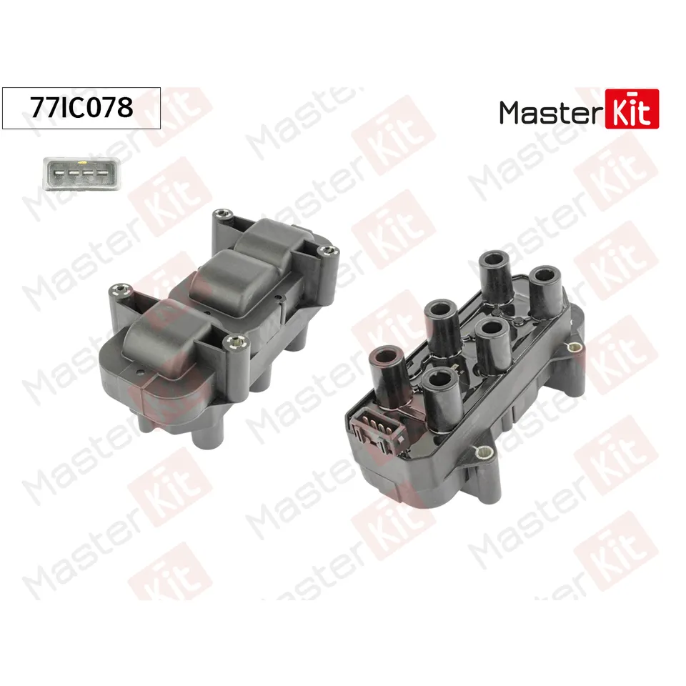 Катушка зажигания OPEL OMEGA B 2.5/3.0 MASTERKIT 77IC078