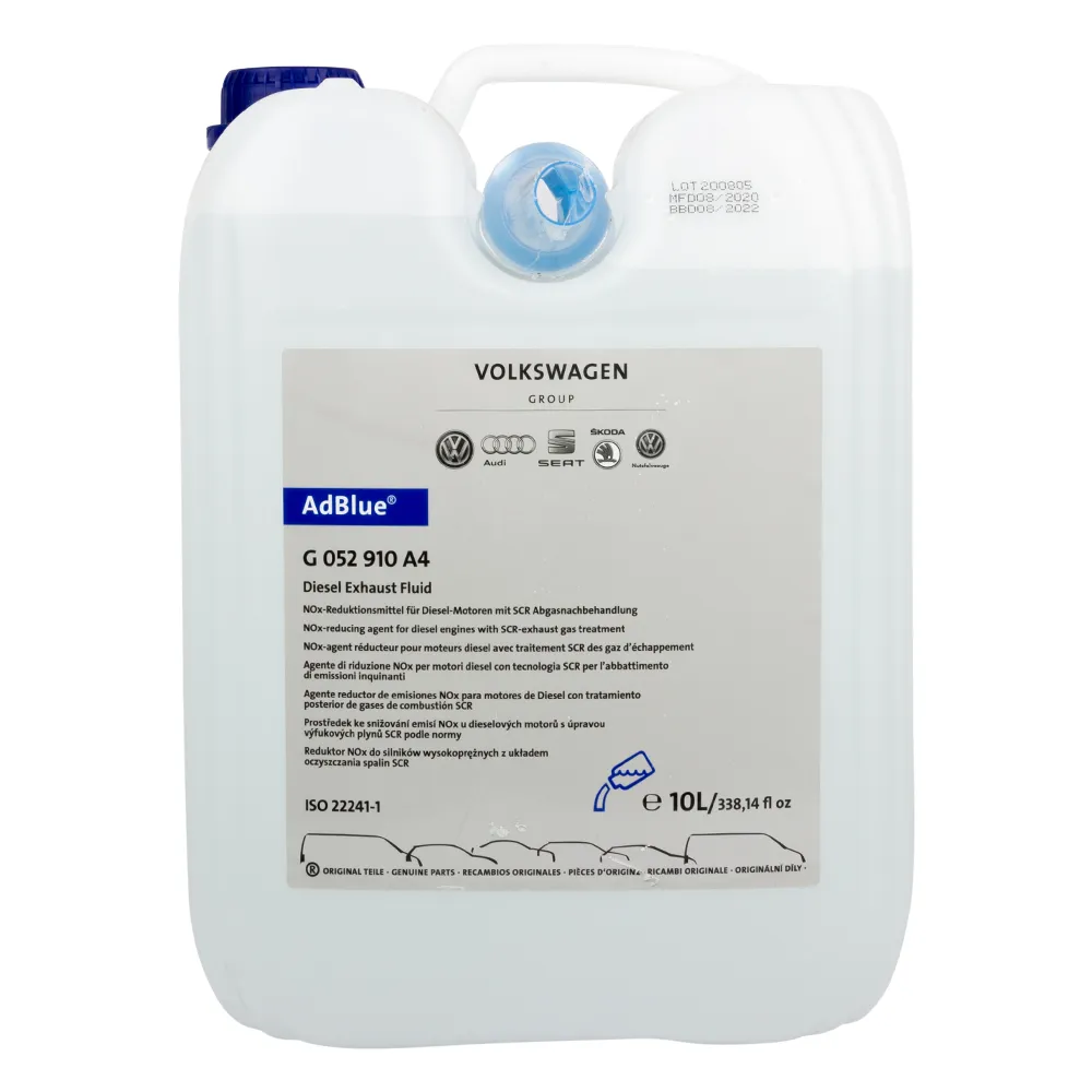 Водный раствор мочевины VAG AdBlue 10 л G 052910A4