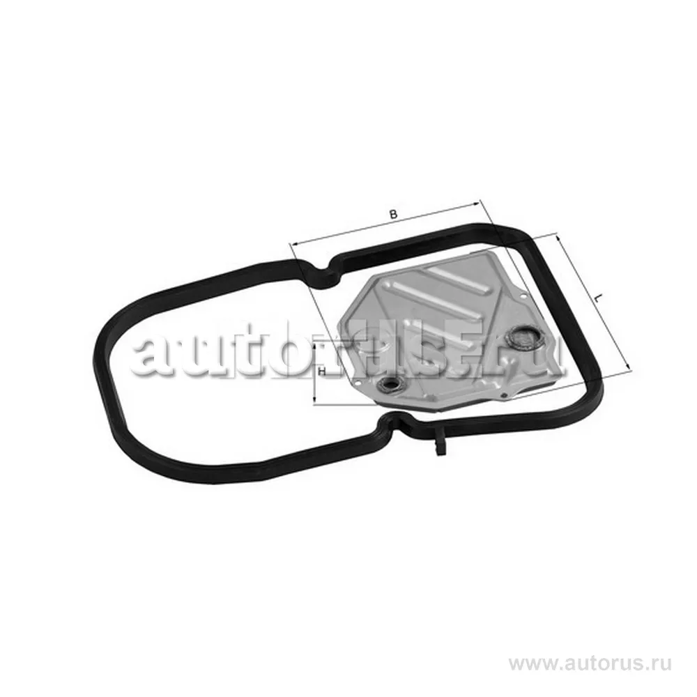 Фильтр АКПП с прокладкой и крышкой MB W201/W202/W124 mot.M111 /для АКПП-4 KNECHT/MAHLE HX46D1
