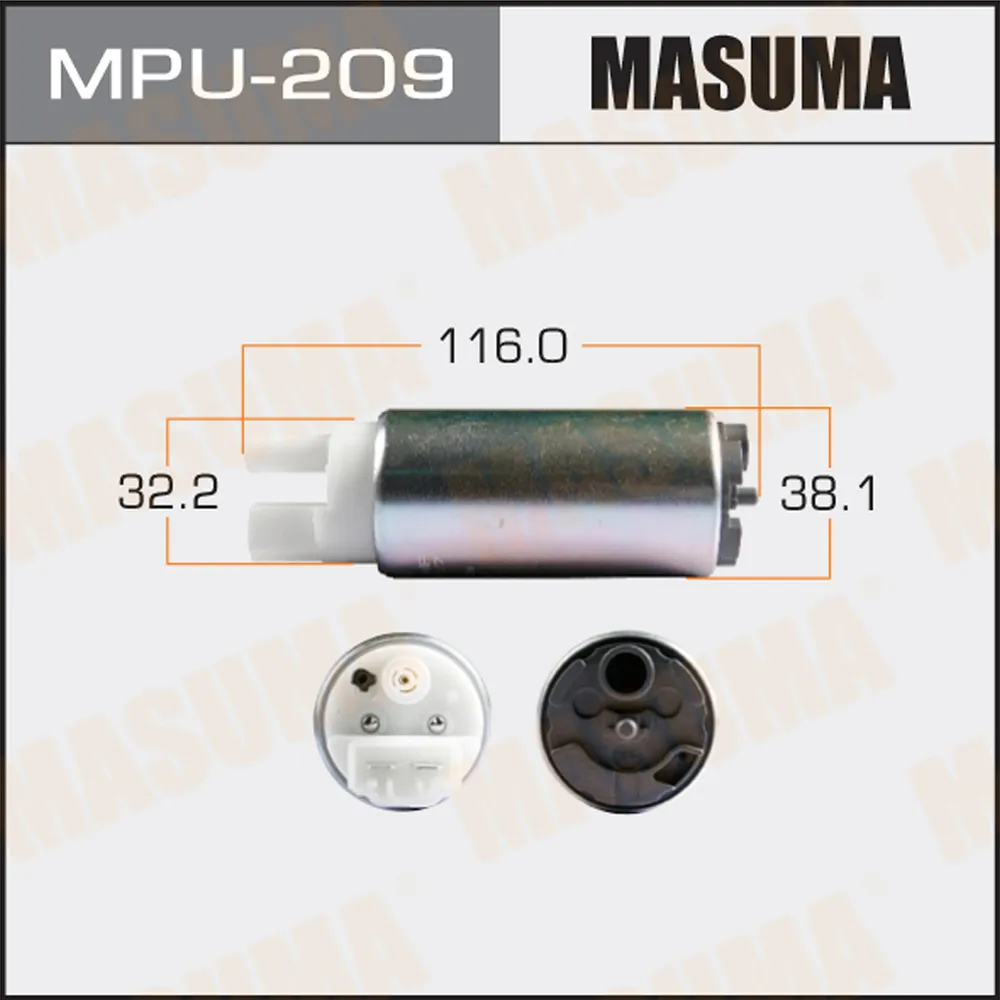 Насос топливный NISSAN FUGA MASUMA MPU-209