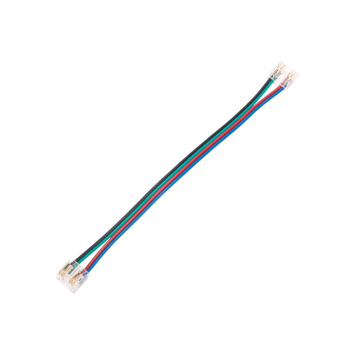 Коннектор I-образный гибкий для светодиодной ленты RGB COB 10мм REXANT 148-108