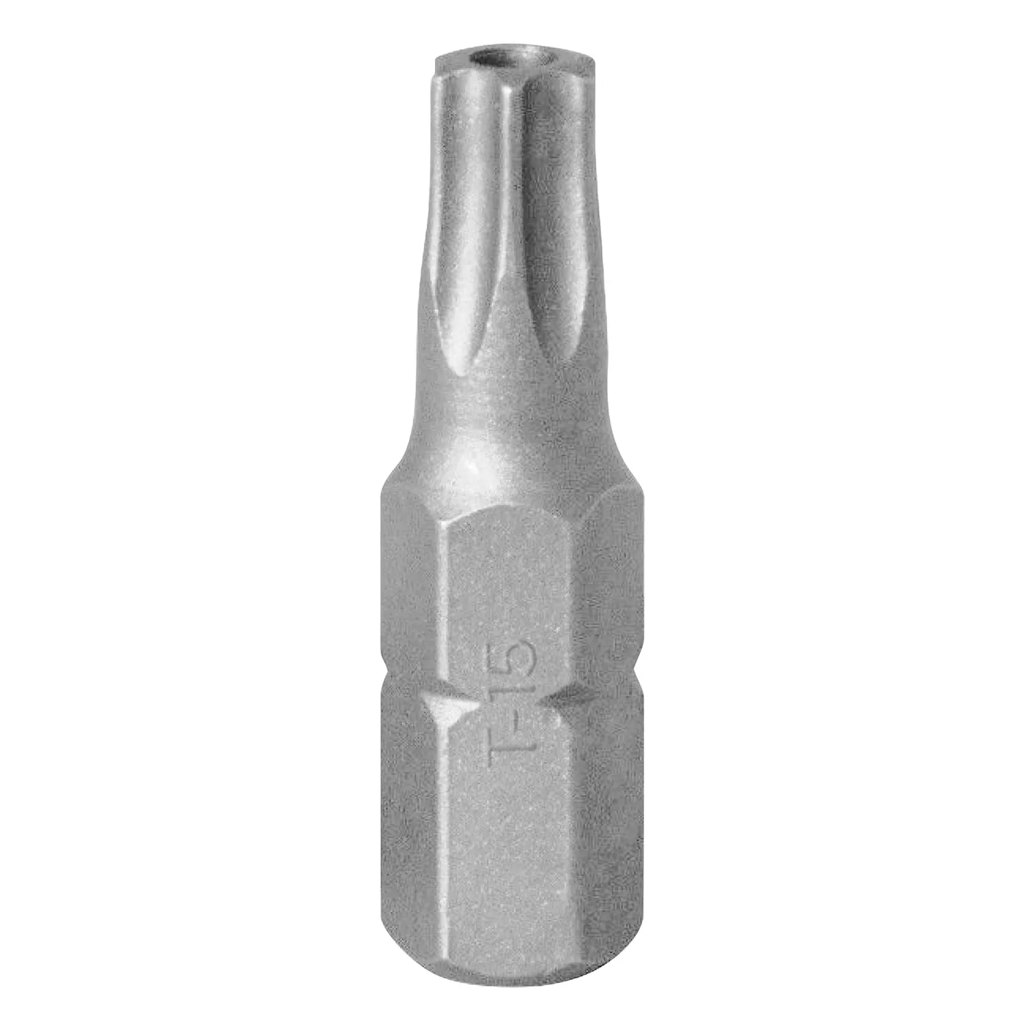 Вставка (бита) торцевая 1/4, TORX, T15, L = 25, с отверстием KING TONY 102515U