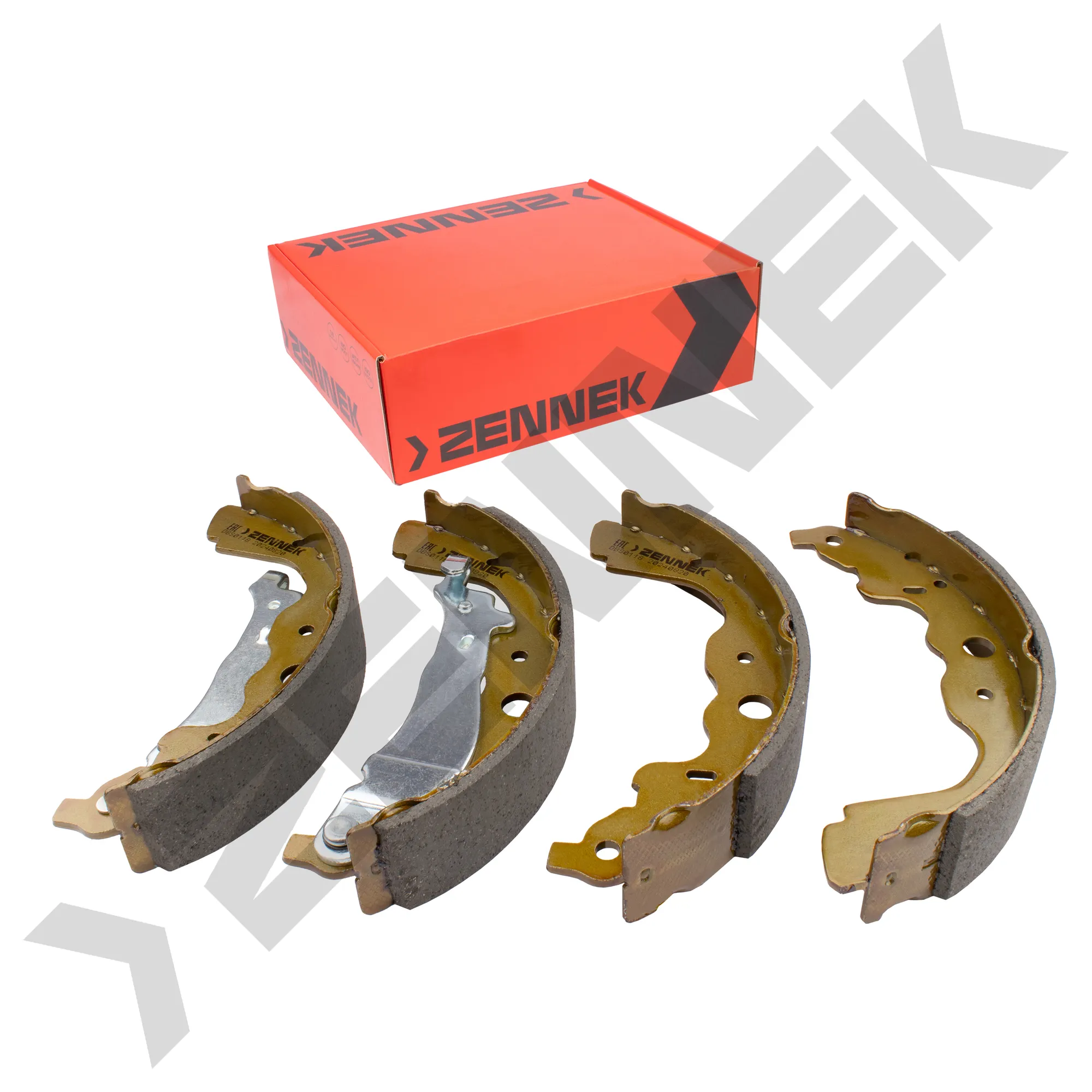 Колодки тормозные барабанные RENAULT KANGOO 09-, CAPTUR 13- ZENNEK DBS0118