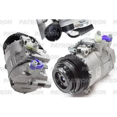 Компрессор кондиционера Mercedes C (W202) (93-)/E (W210) (95-)/Sprinter (9 PATRON PACC064