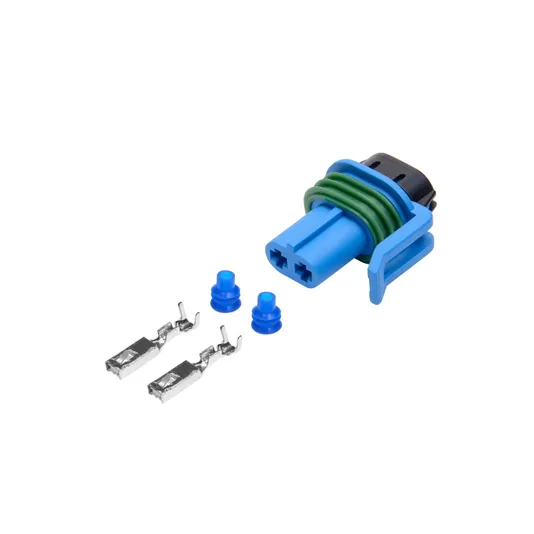 Разъем 15344040 (2pin) 2 контакта цоколя ламп ПТФ для Opel.