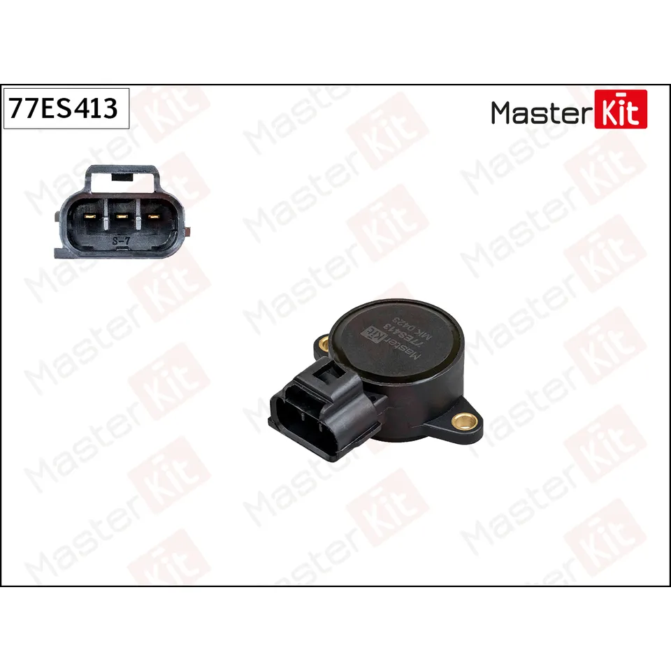 Датчик, положение дросс заслонки TOYOTA AVENSIS/RAV IV MASTERKIT 77ES413