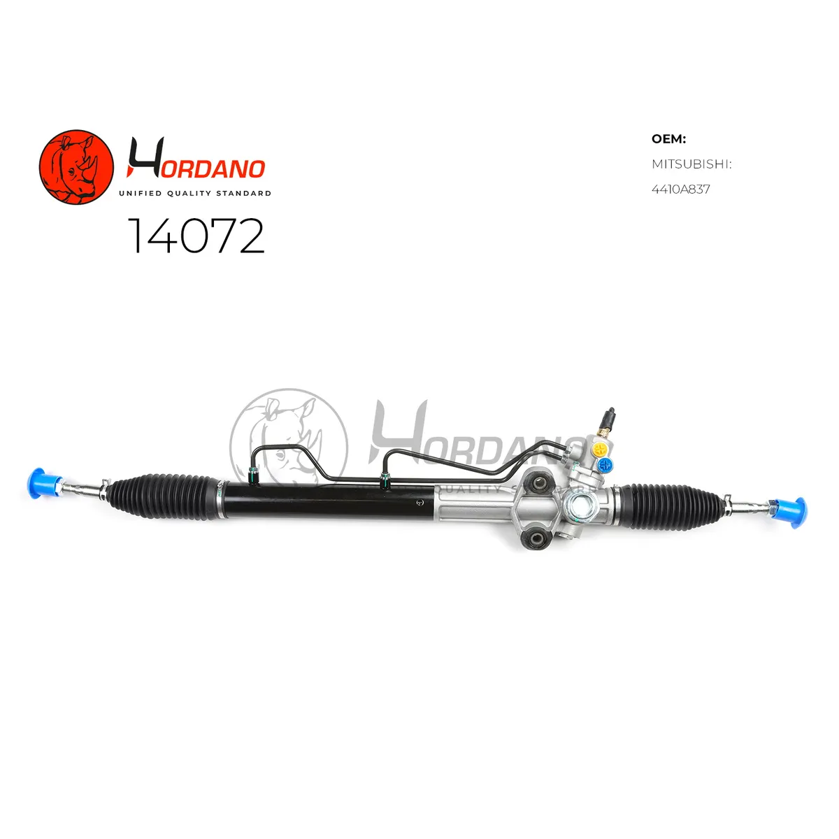 Рейка рулевая MITSUBISHI PAJERO IV (V80, V90) Hordano 14072