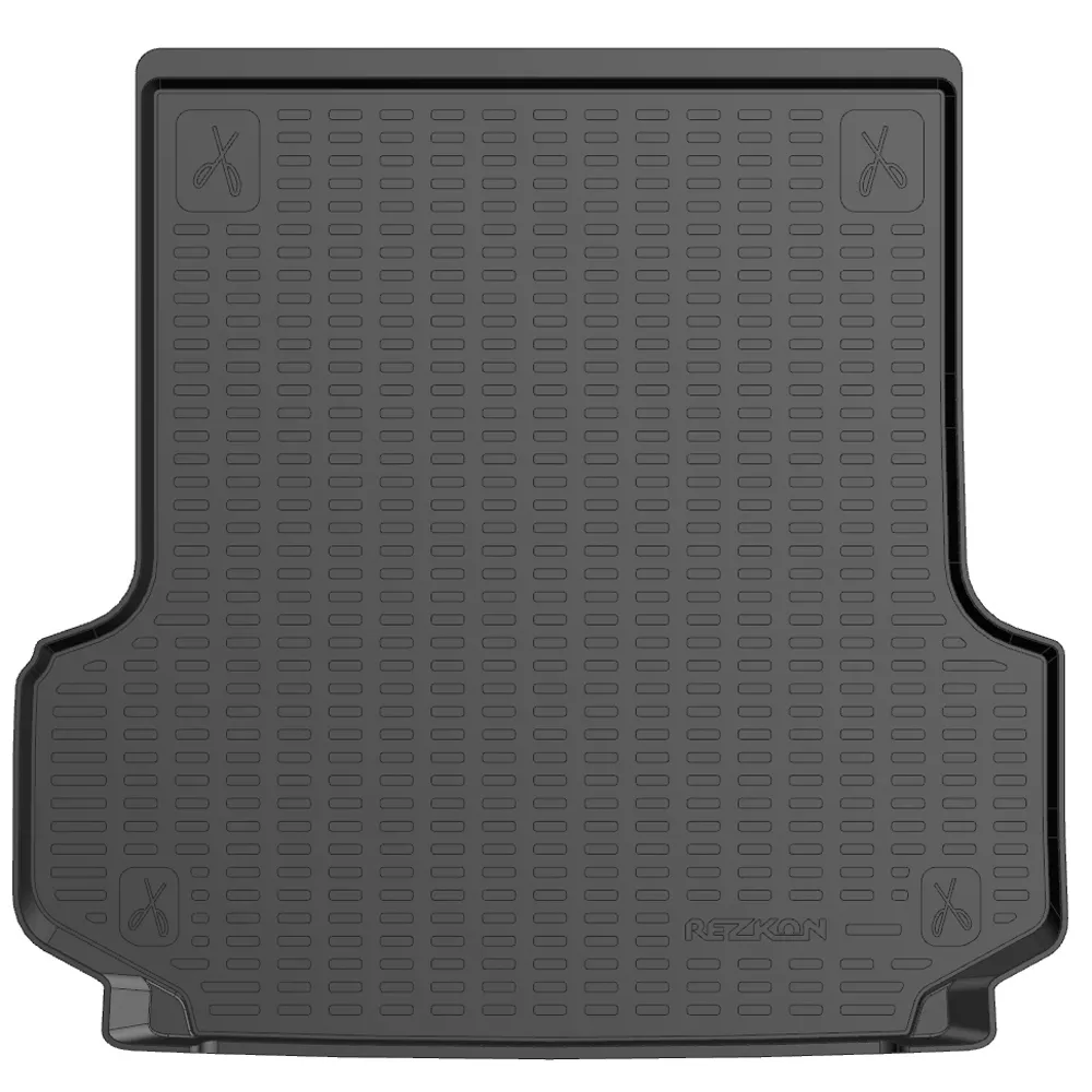 Коврик в багажник Mitsubishi Pajero Sport II 2008-2015 пластик Rezkon 5024030100