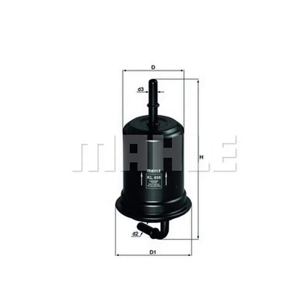 Фильтр топливный TOYOTA LC Prado (J120) 02-09 mot.4,0L V8 KNECHT/MAHLE KL 456
