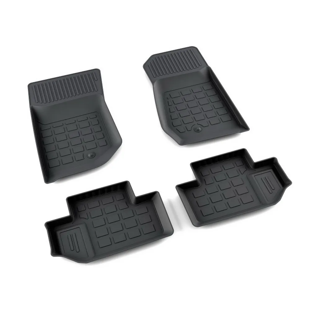 Коврики салона полиуретан черный Jeep Wrangler Rubicon 2007- АГАТЭК A.003.10204.PL