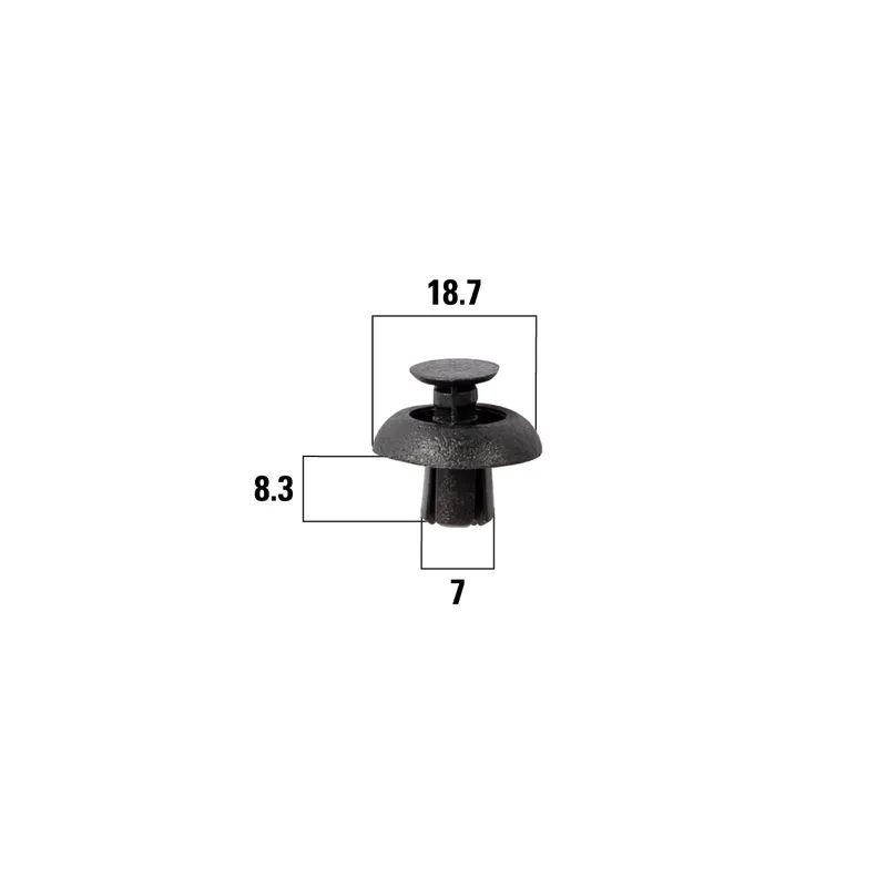 Клипса универс. Toyota Camry, Land Cruiser Prado KRAFT KT106245