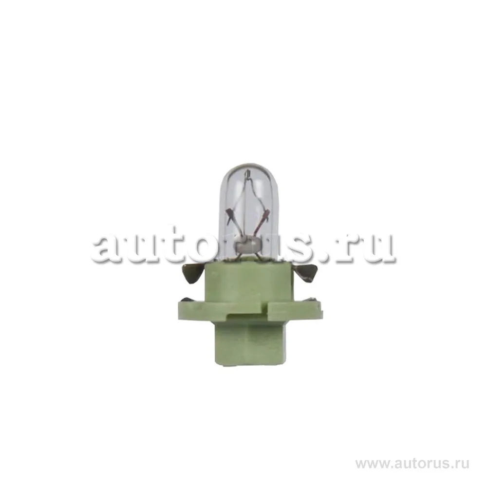 Лампа 12V Bax8,4d 2W NARVA Light green 1 шт. картон 17054