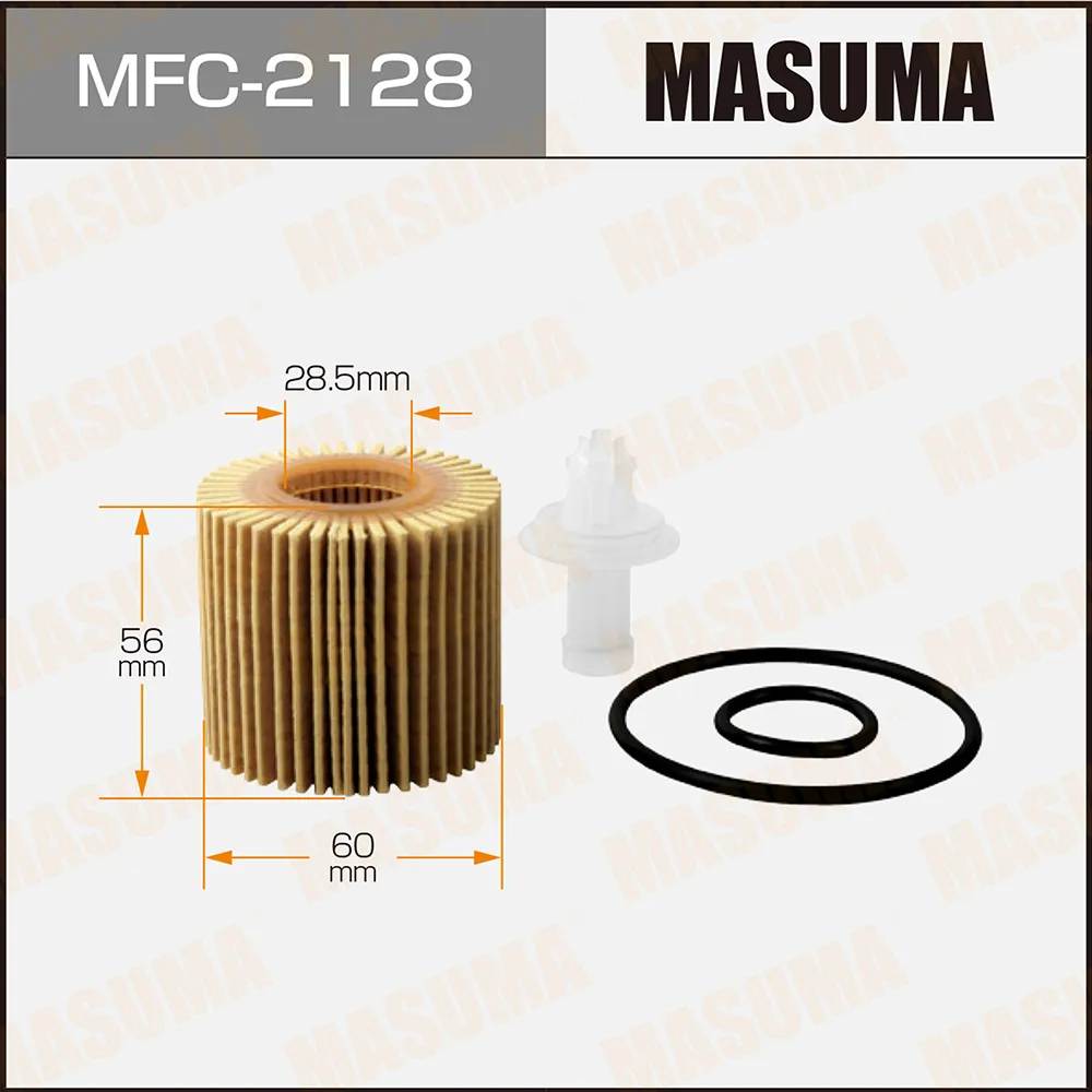 Фильтр масляный TOYOTA AURIS MASUMA MFC-2128