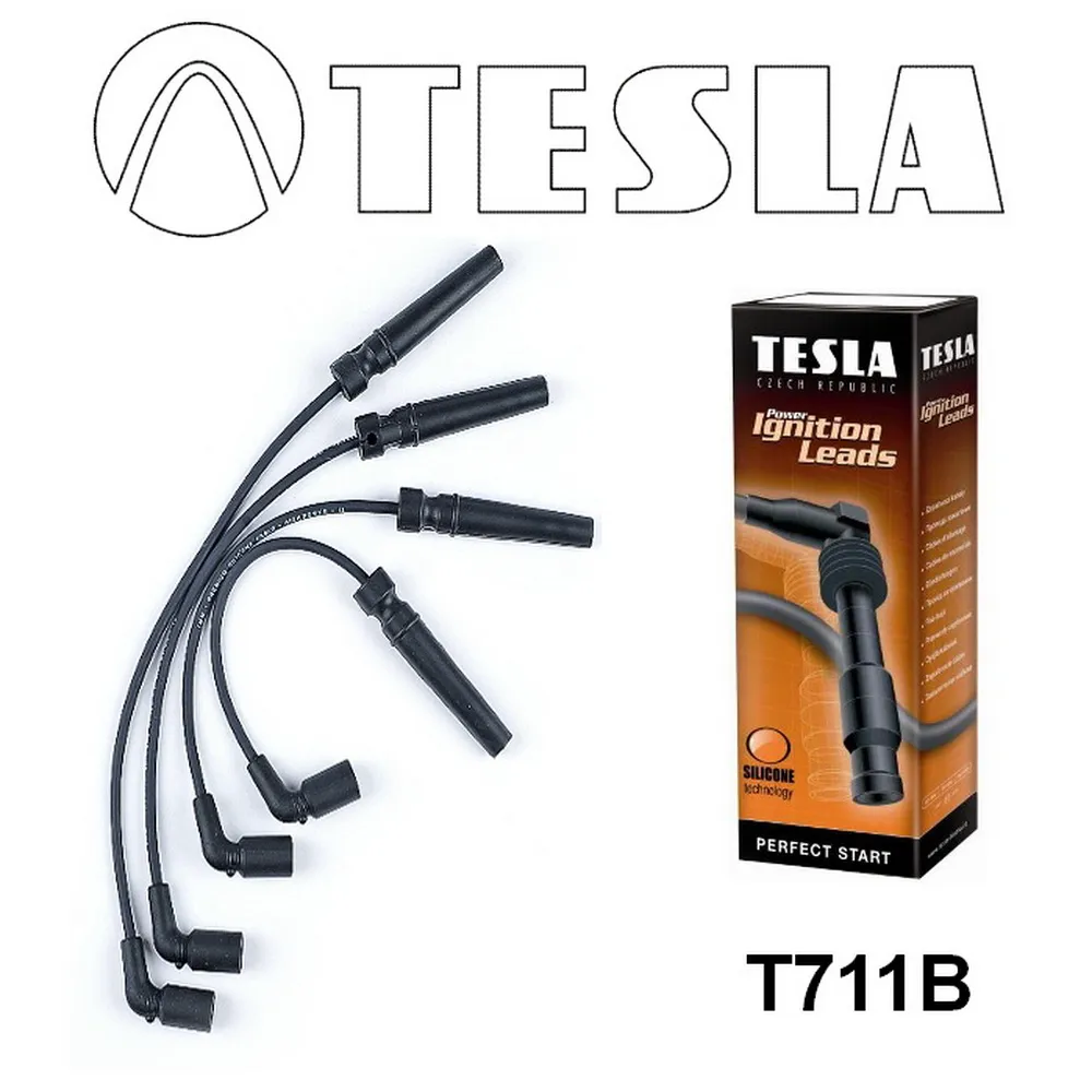 Провода высоковольтные DAEWOO NUBIRA/Lan/Kal (1.4-1.6) 97-> TESLA T711B