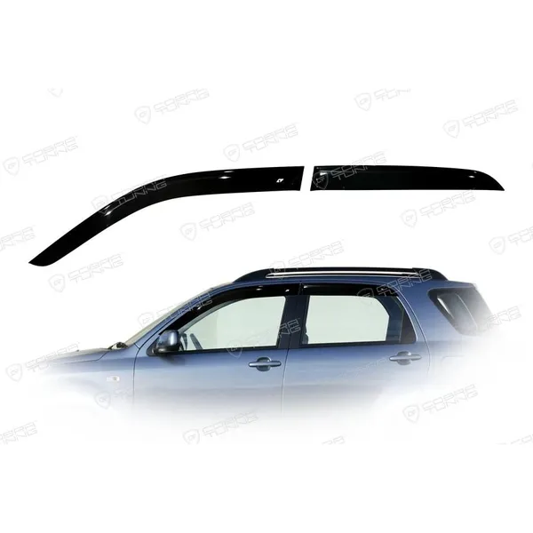 Дефлектора на окна Daihatsu Terios II 2006/Toyota Rush 2006EuroStandard деф.окон Cobra Tuning DE50106
