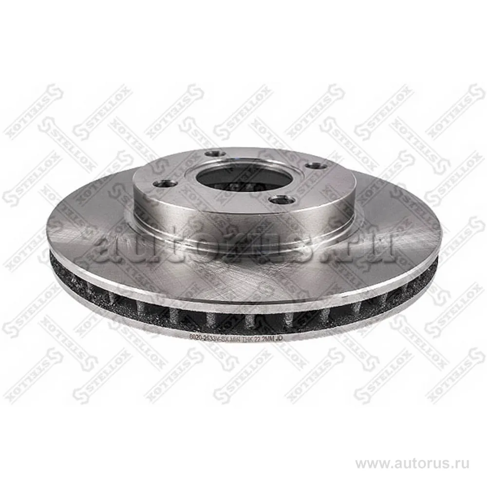 Диск тормозной передний FORD MONDEO/SCORPIO ALL 93> STELLOX 60202533V_SX