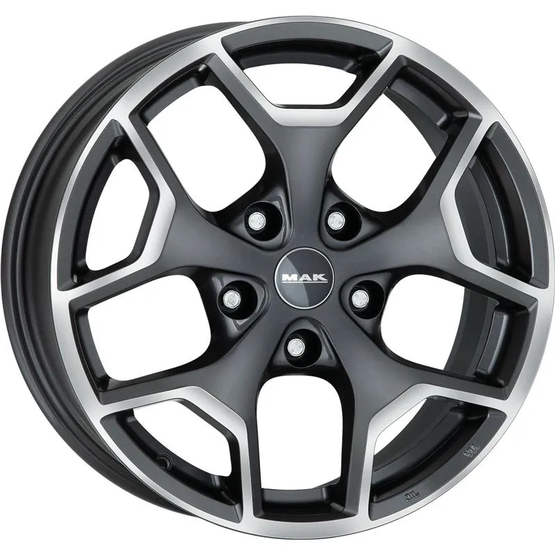 Диск литой R17 7.5J 5x127/71.6 ET44 MAK Liberty Gun Met-Mirror Face F7570LBQM44C3YX