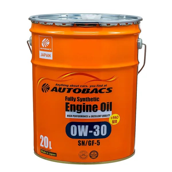 Масло моторное AUTOBACS Engine Oil 0W-30 синтетическое 20 л A01508399