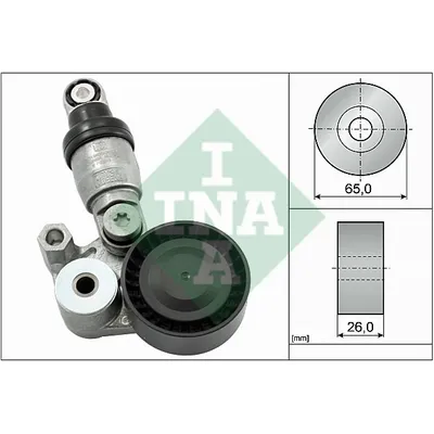 Ролик-натяжитель приводного ремня MAZDA CX-5 2011->/6 III 2012-> mot.Skyactiv INA 533 0129 10