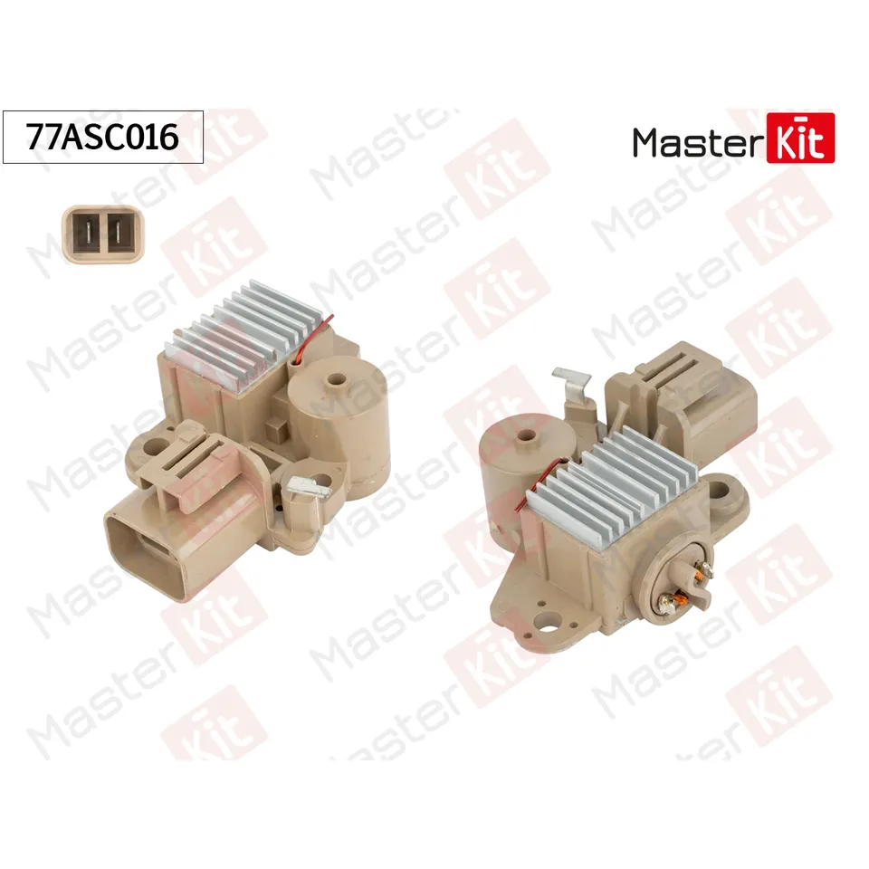Регулятор напряжения генератора KIA RIO, SEPHIA, SHUMA MASTERKIT 77ASC016