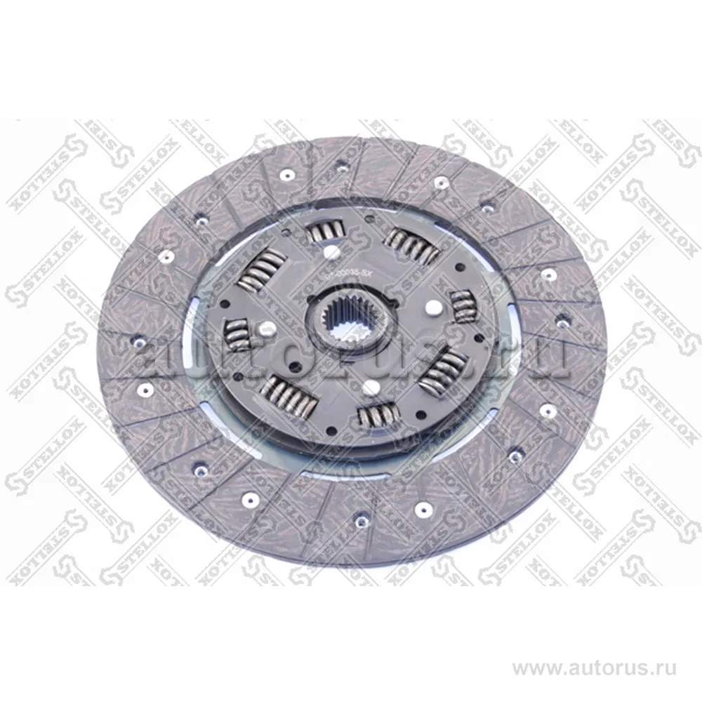 Диск сцепления Ford Transit 2.5D 88-00 STELLOX 07-00035-SX