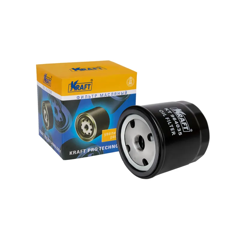 Фильтр масляный Chevrolet Lacetti (04-), Lanos (05-), Cruze (09-) KRAFT KT964035