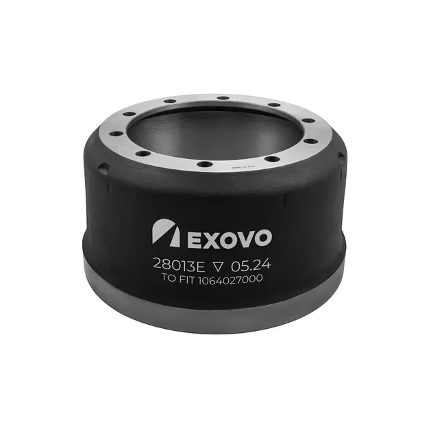 Барабан тормозной 420х215(210)(200)х256 RS RZ 11242. EXOVO 28013E
