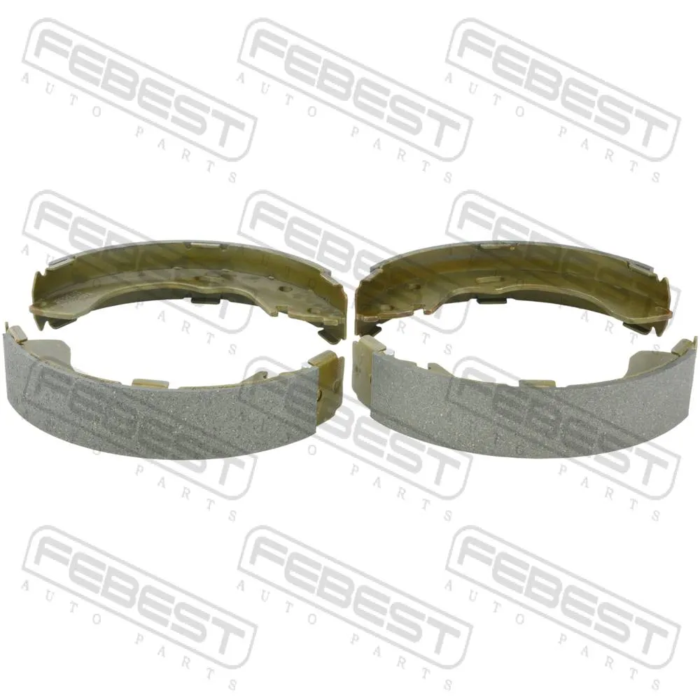 Колодки тормозные задние (барабанные) MAZDA 626 GF 1997-2002 [EU] FEBEST 0502-GFR