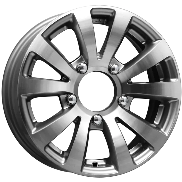 Диск литой R15 6J 5x139.7/98 ET35 КИК Фалкон-Нова Дарк платинум 73055