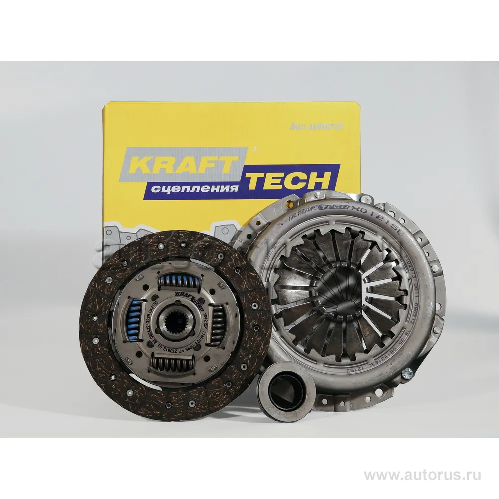 к-кт сцепления!/ Ford Scorpio/Sierra 1.6/1.8/2.0 OHC 85-93 KRAFTTECH W02215B