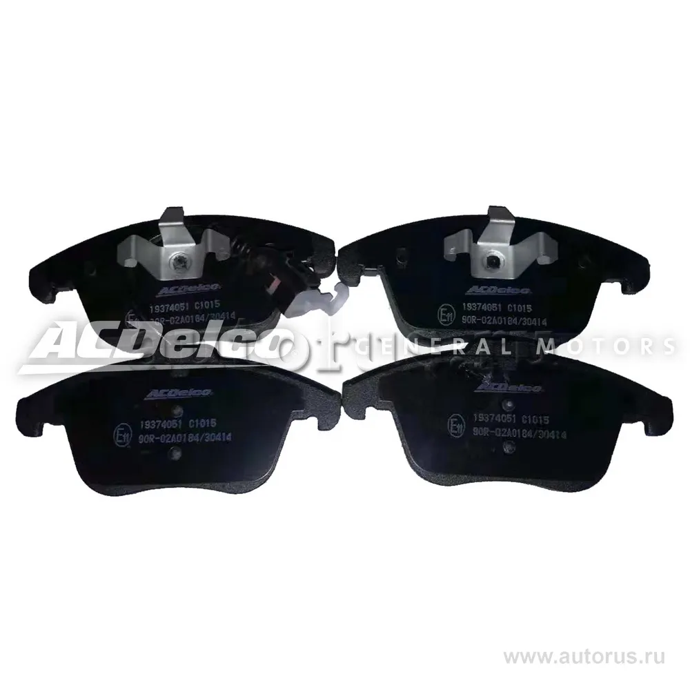 Колодки передние ACDelco 19374051