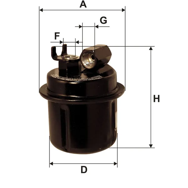 Фильтр топливный FILTRON PP874