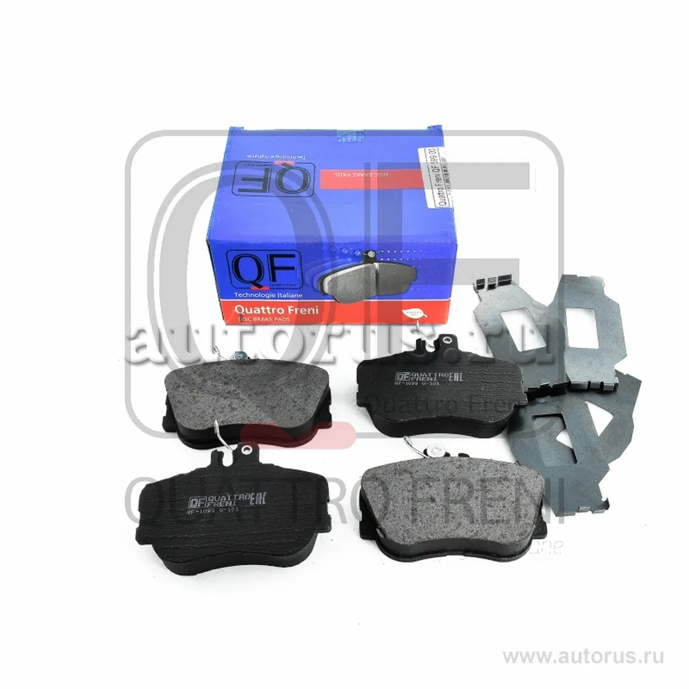 КОЛОДКИ ТОРМОЗНЫЕ FR БЕЗ ДАТЧИКА, QF59900 QUATTRO FRENI QF59900
