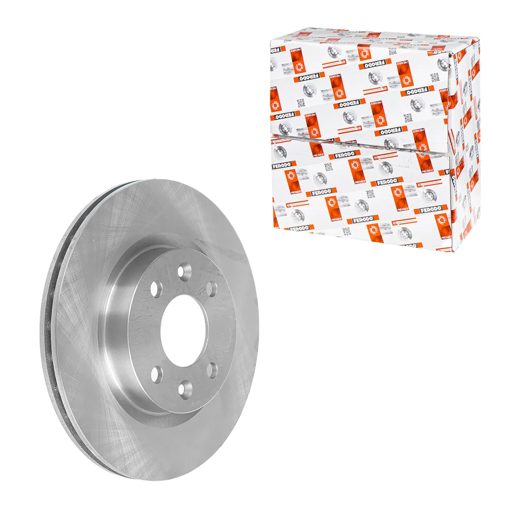 Диск тормозной передний RENAULT/NISSAN/LADA LARGUS без ABS/D=259MM FERODO DDF1096