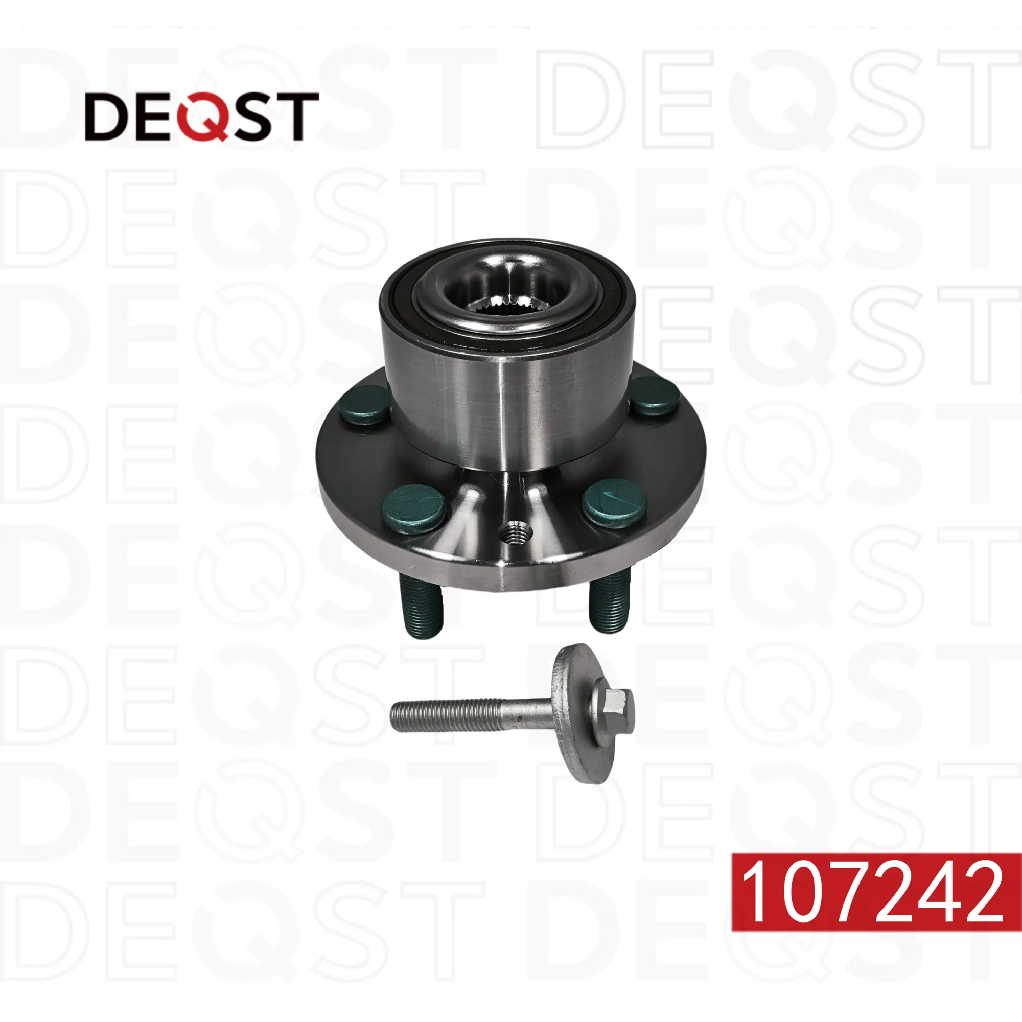Ступица колеса в сборе с подшипником передняя FORD S Max/Galaxy 06 DEQST 107242