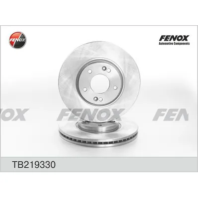 Диск тормозной передний HYUNDAI I30 1.6/2.0/1.6D/2.0D 07> FENOX TB219330