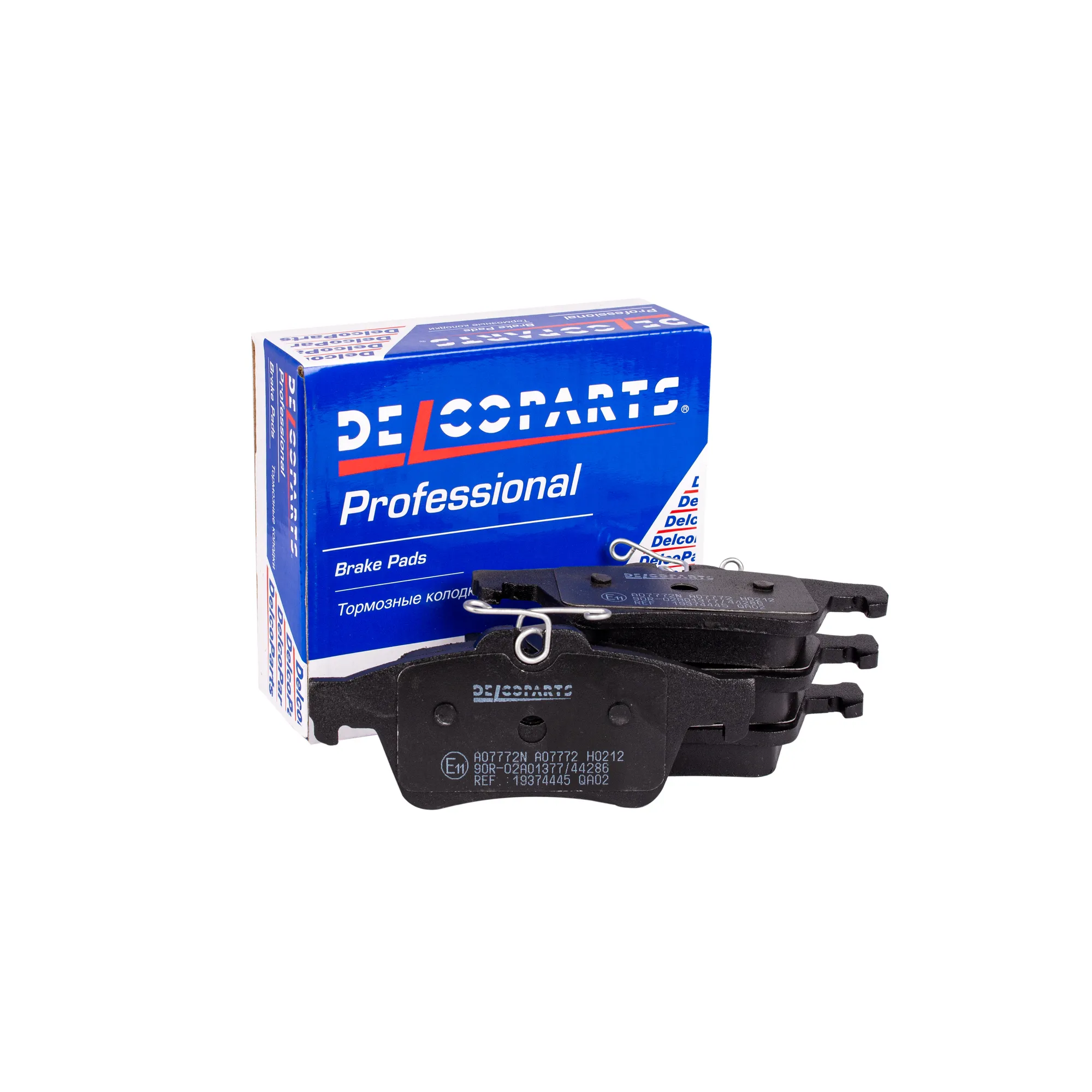Колодки тормозные задние дисковые к-кт FORD FOCUS/C-MAX DelcoParts 19374445