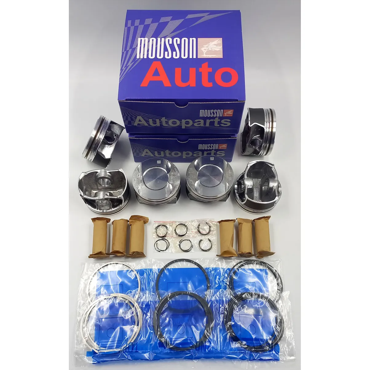 Поршень кольца комплект VW 3.0 EA839 19mm на 1 цилиндр MOUSSON SPR30EA83919STD