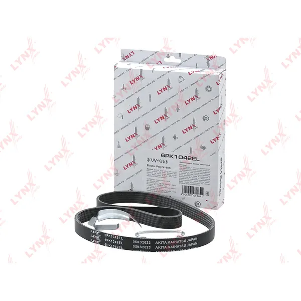 Ремень поликлиновый LYNXauto 6PK1042EL