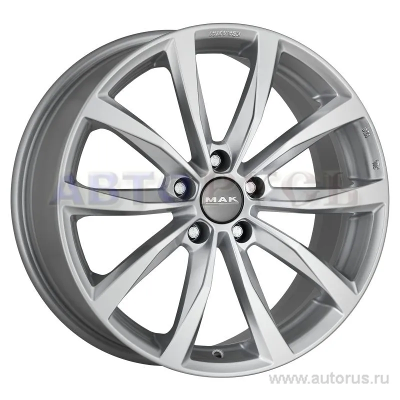 Диск литой R17 7J 5x112/57.1 ET54 MAK Wolf Silver F7070WFSI54VW4X