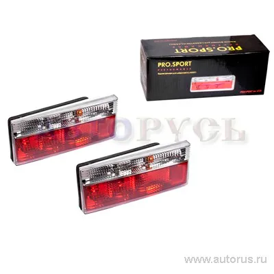 Фонари задние ВАЗ 2108-099 RS-04620 прозрачный/хром. PW-P 0302 Pro sport
