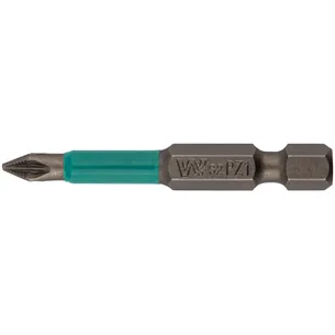 Биты WP, сталь S2, с насечкой, Профи, 50 мм PZ1, 10 шт. WP 57596