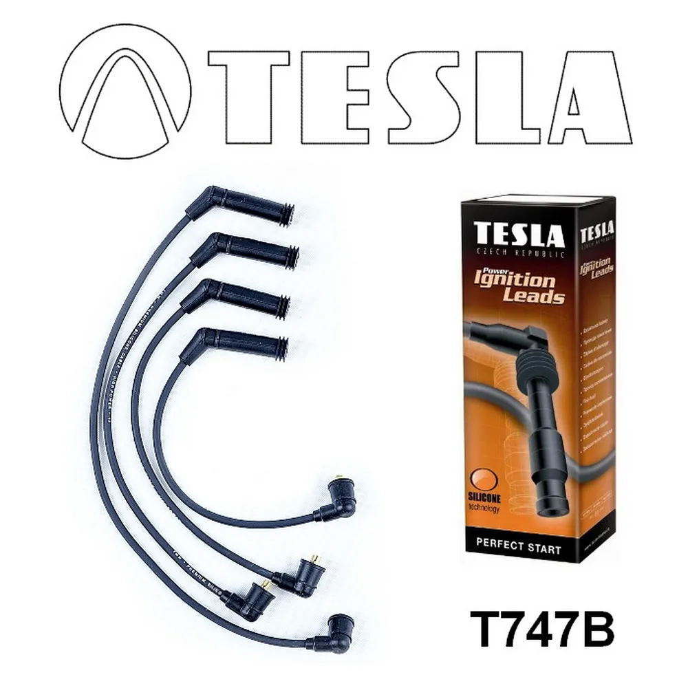 Провода высоковольтные HYUNDAI KIA TESLA T747B