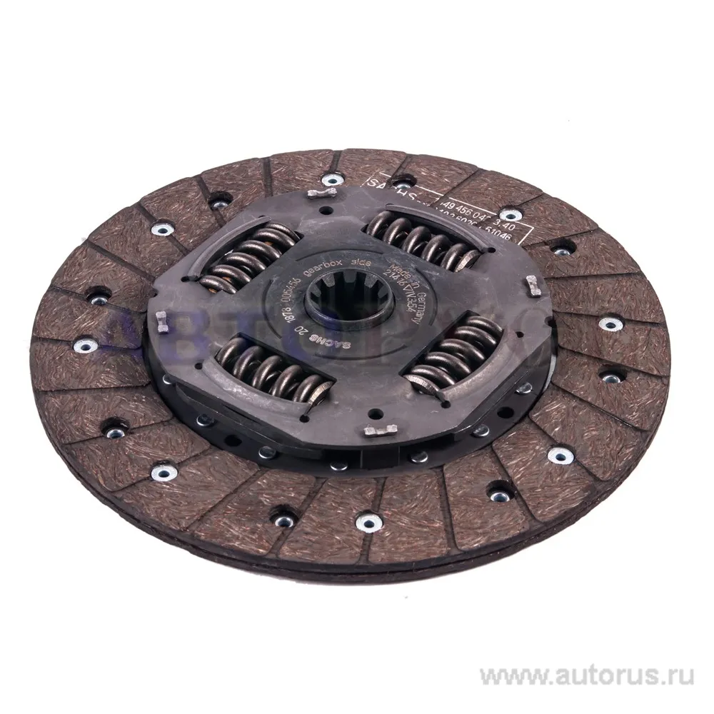 Диск сцепления ведомый Cummins ISF 2.8 Газель Бизнес, ель-Next ГАЗ .201878005456