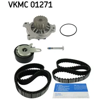 Комплект ГРМ с водяным насосом VW Transporter IV 2.4D 90- SKF VKMC01271