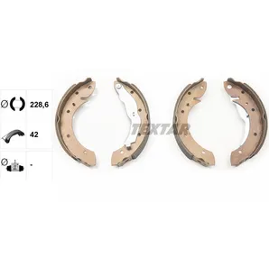 Колодки тормозные барабанные BMW TEXTAR 91044000