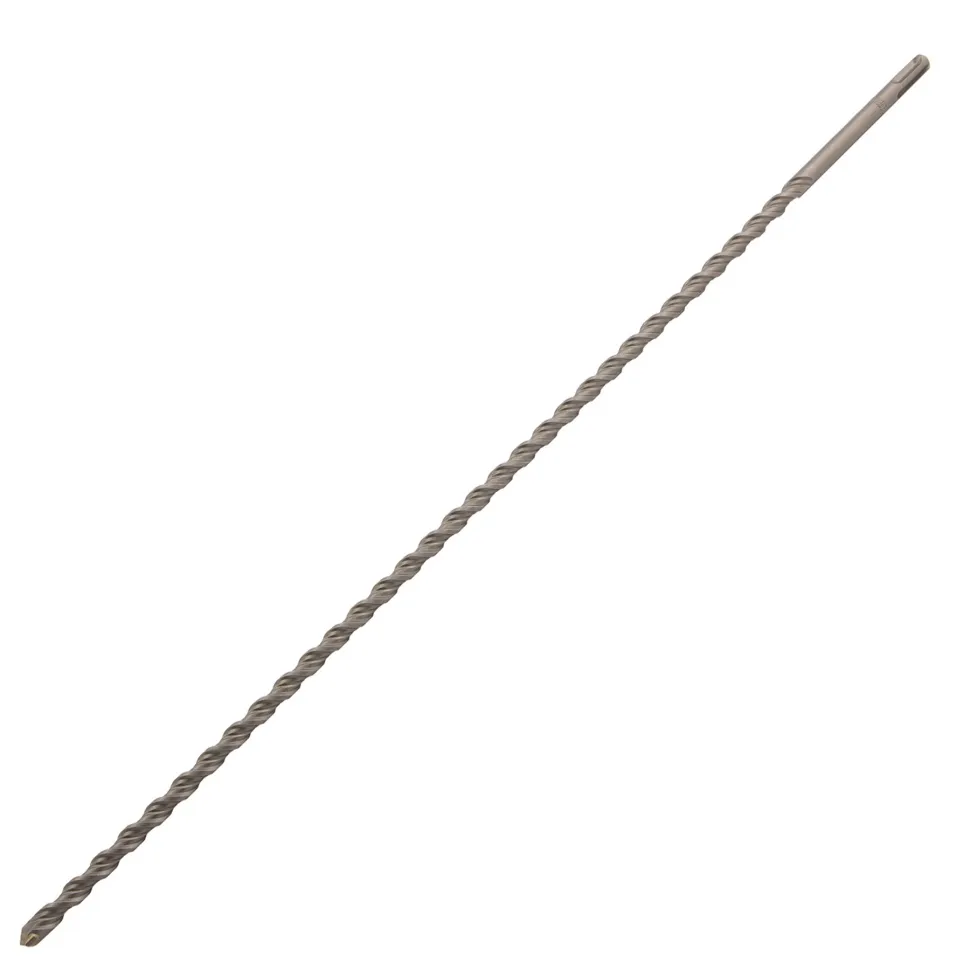 Бур по бетону, двойная спираль, Cobalt W-tip, 12x600 мм, SDS PLUS Denzel 705028
