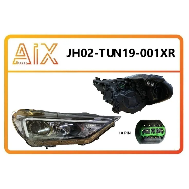 Фара-Led правая 10pin AIX JH02-TUN19-001XR