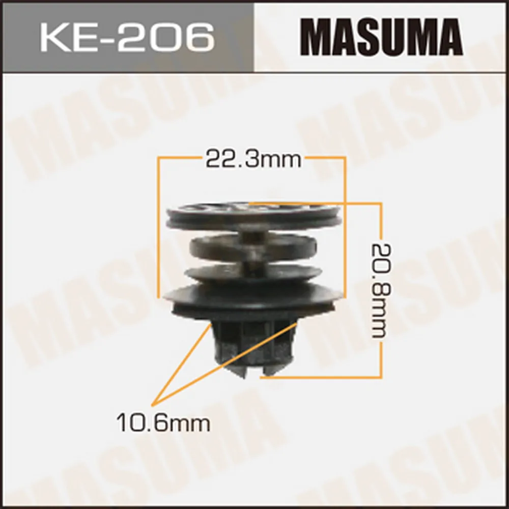 Клипса универс. SEAT Cordoba 03-09 MASUMA KE-206